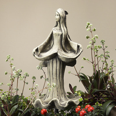Blütentänzerin Glockenrebe mit/ohne Stab Gartenstecker Zauberblume 28 cm