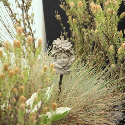 Blumenkind Aster mit/ohne Stab Gartenstecker Zauberblume 12 cm