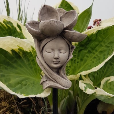Blumenkind Magnolie mit/ohne Stab Gartenstecker Zauberblume 11 cm