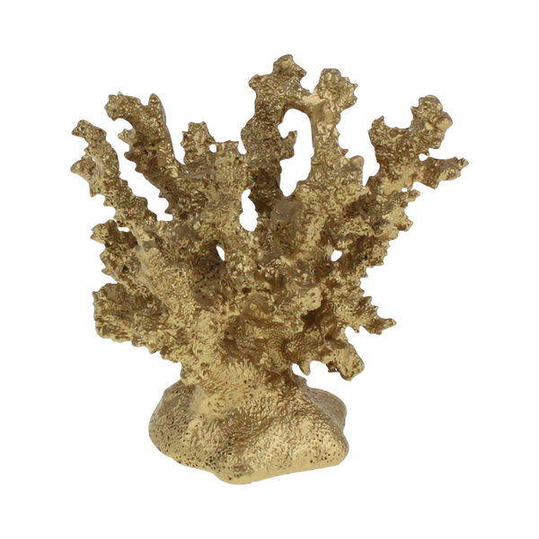 Dekorationsobjekt Koralle gold Sommer, in 11 cm oder 23 cm