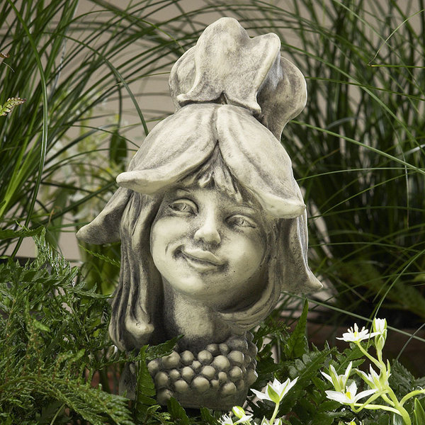 Blumenkind Abutilon mit/ohne Stab Gartenstecker Zauberblume 21 cm
