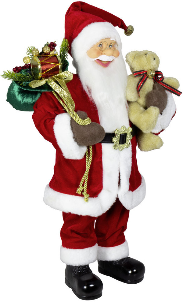 Weihnachtsmann Hubert 60cm Nikolaus Santa