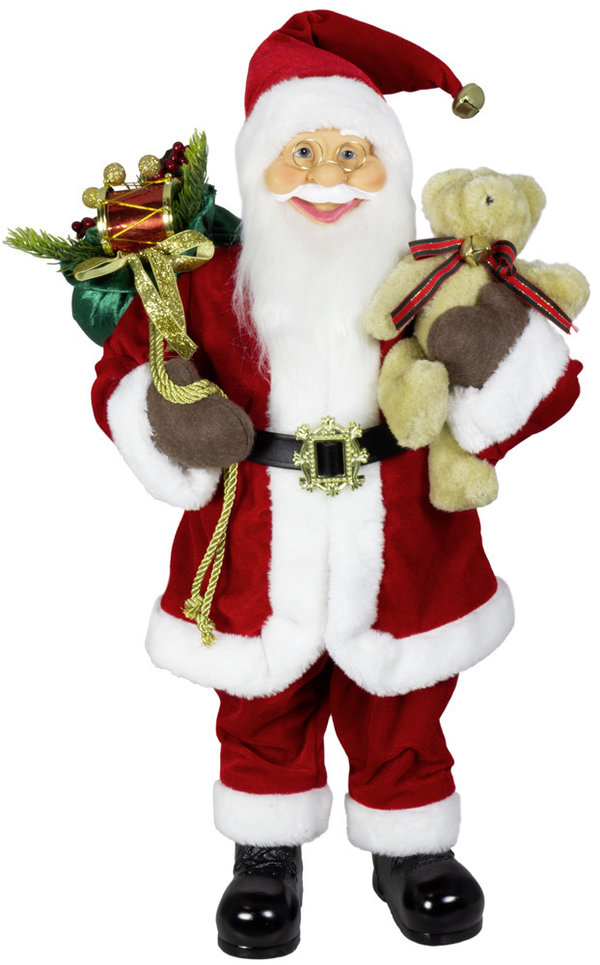 Weihnachtsmann Hubert 60cm Nikolaus Santa