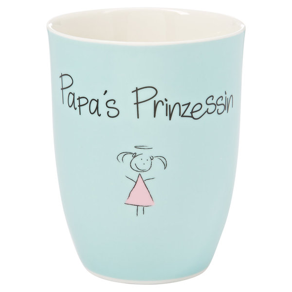 MEA LIVING Tasse "Papa's Prinzessin" Henkelbecher 500ml